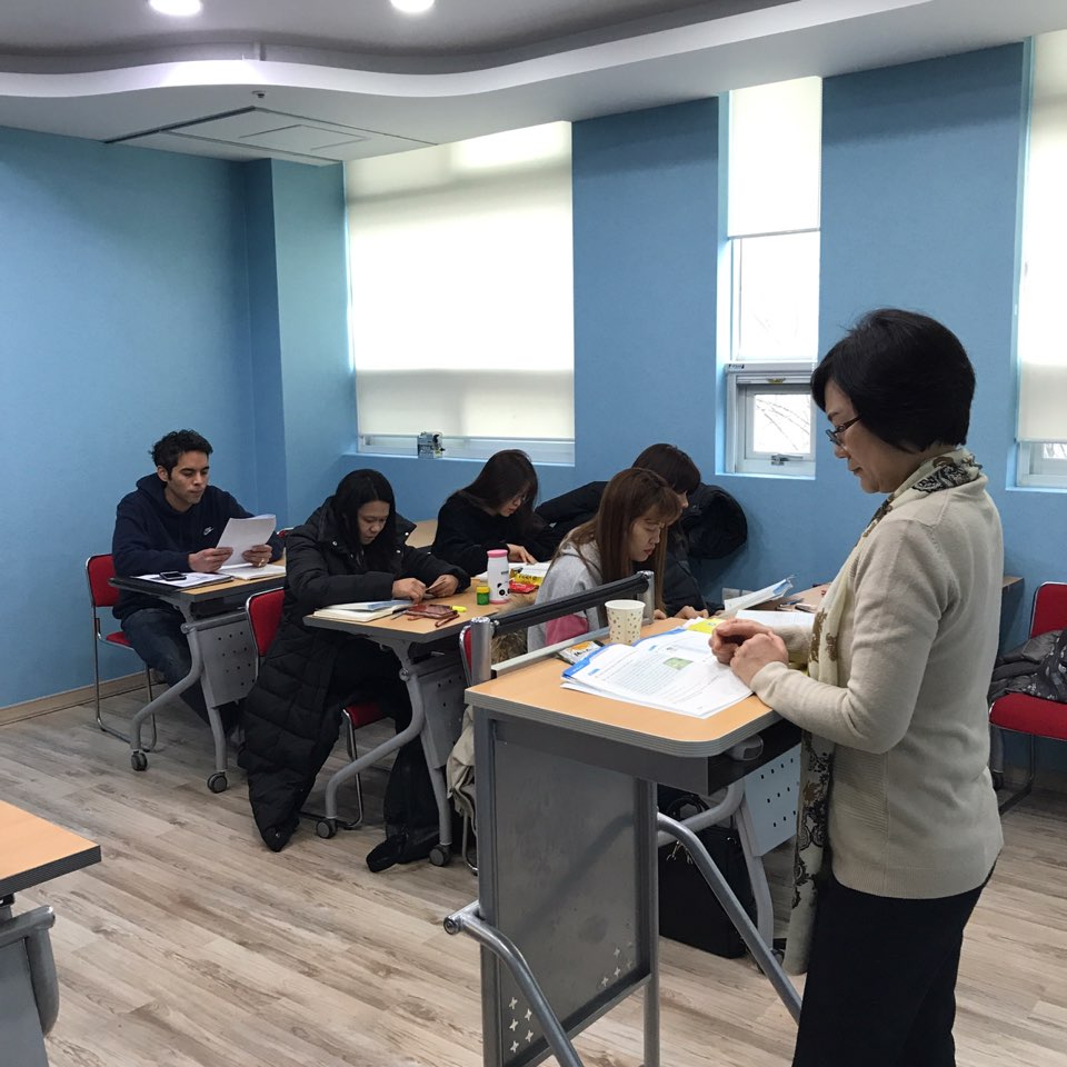 2019년 1학기 사회통합 3단계 실시 및 수업사진