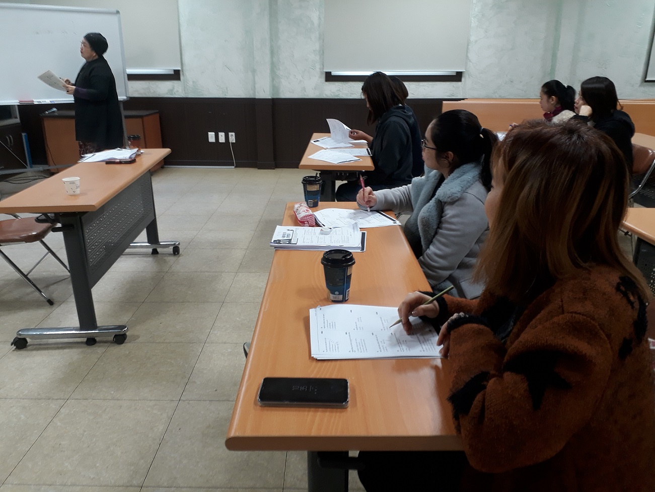 결혼이주여성 일자리 창출을 위한 한식조리사 자격증반 2차 자조모임운영