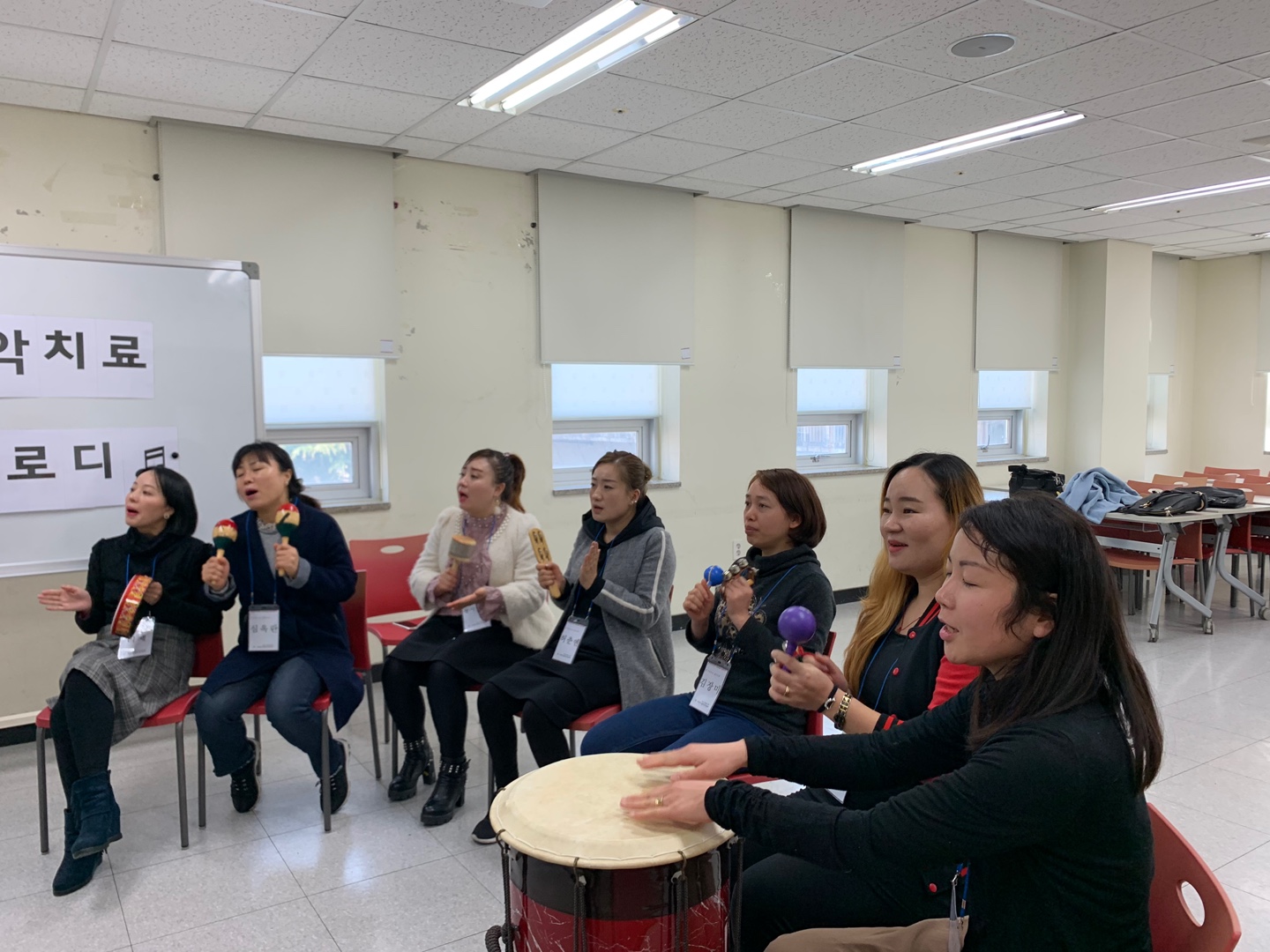 상담사업-음악치료 집단상담 1-3회기 