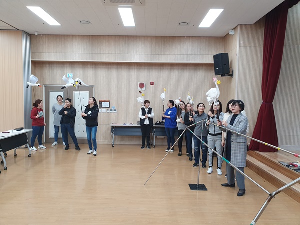은하수인형극단 연습현장 04.04 <다문화가족 이해증진사업>