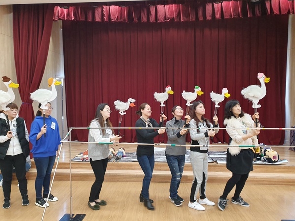 은하수인형극단 연습현장 04.04 <다문화가족 이해증진사업>