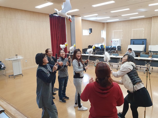은하수인형극단 연습현장 04.04 <다문화가족 이해증진사업>