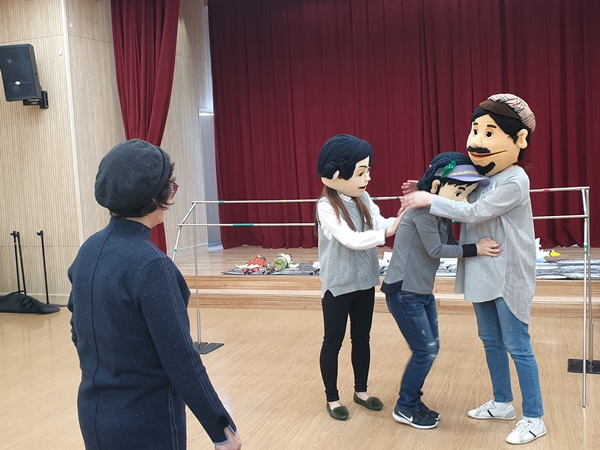 은하수인형극단 연습현장 04.04 <다문화가족 이해증진사업>