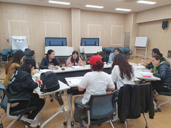 은하수인형극단 04.09 친밀감증진프로그램 및 자체 연습