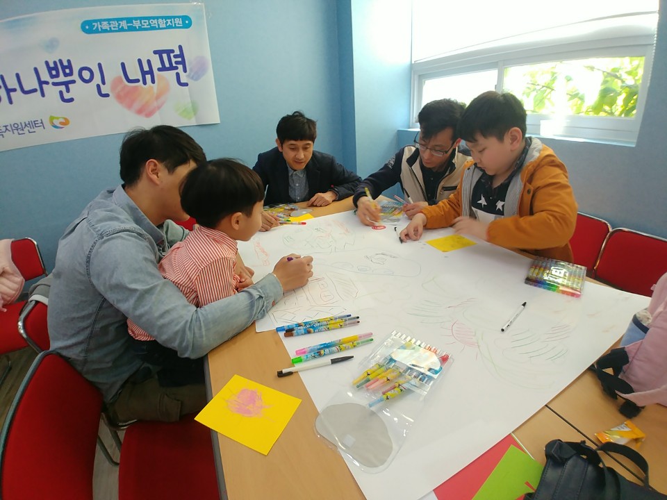 가족관계-아버지역할지원(아버지교육, 아버지-자녀돌봄) 아빠와 나는 하나뿐인 내편 2회기 