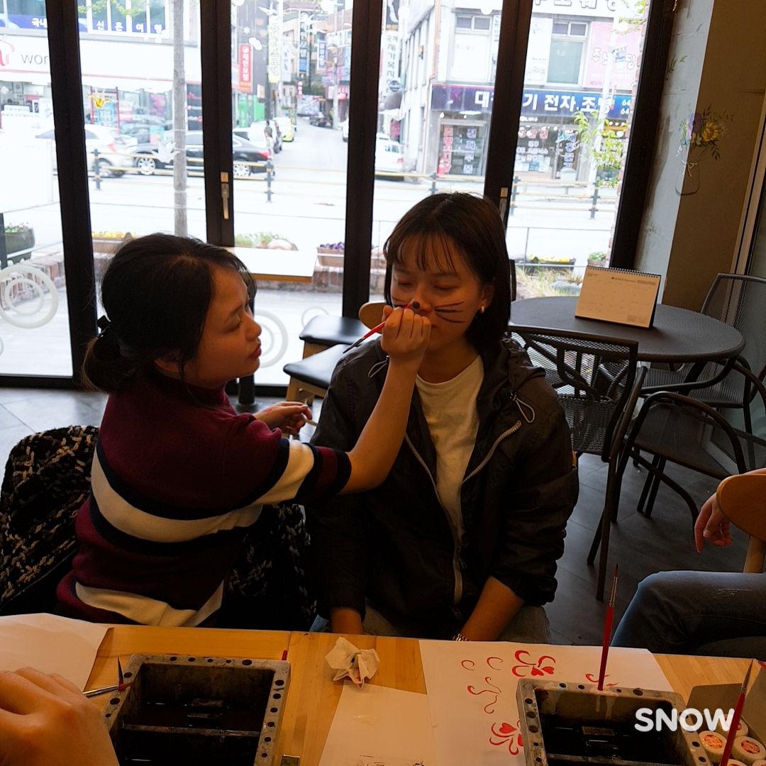 다문화가족 다울림 봉사단 페이스페인팅 2회기 소양교육 