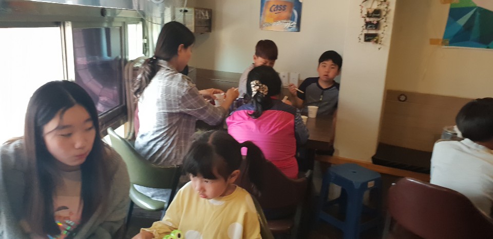 사랑의 통닭 나누기