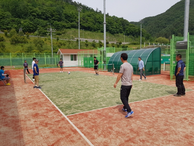 [무주군건강가정다문화가족지원센터] 3차 아버지족구자조모임