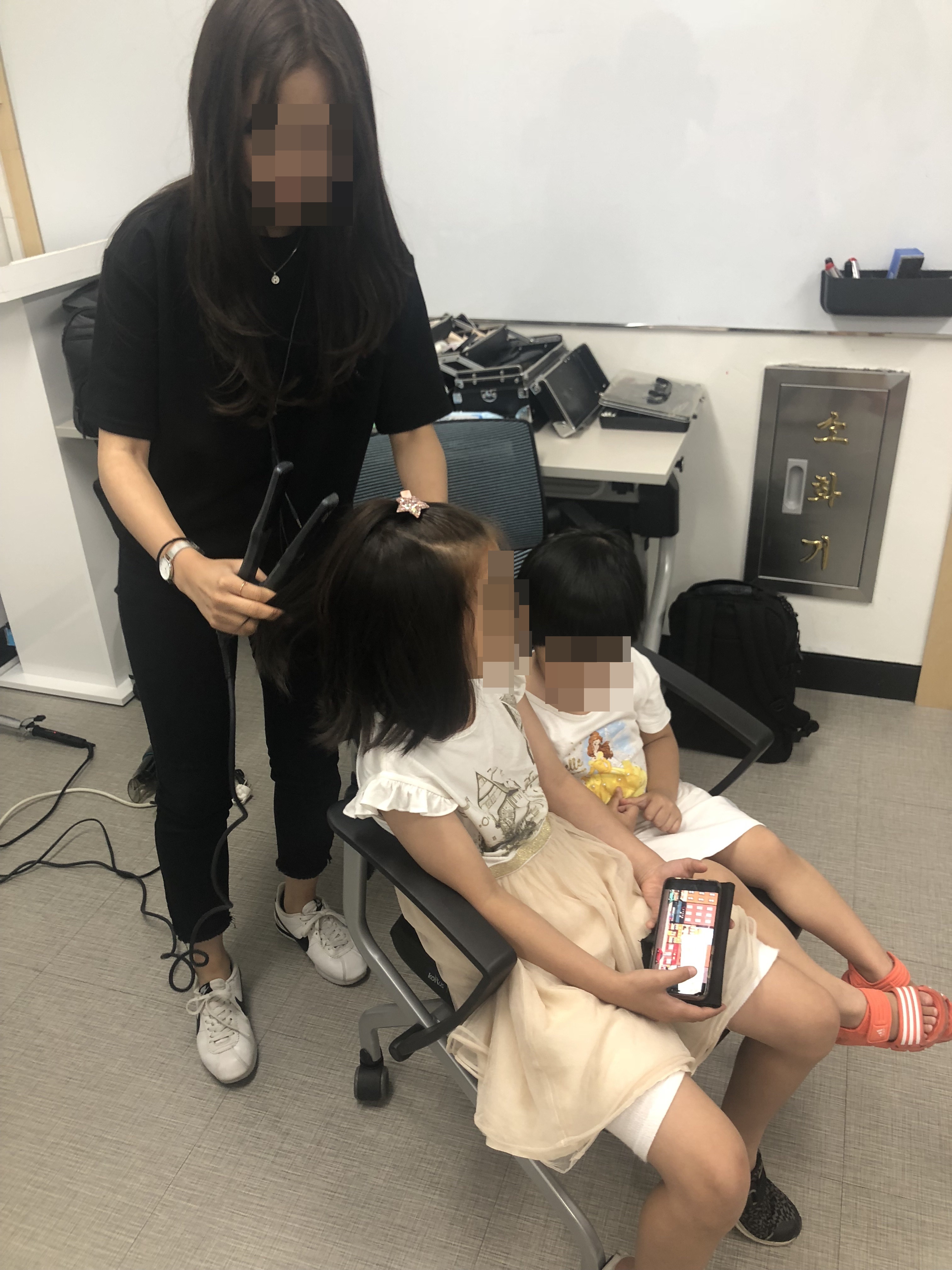 다문화가족 가족사진촬영 진행
