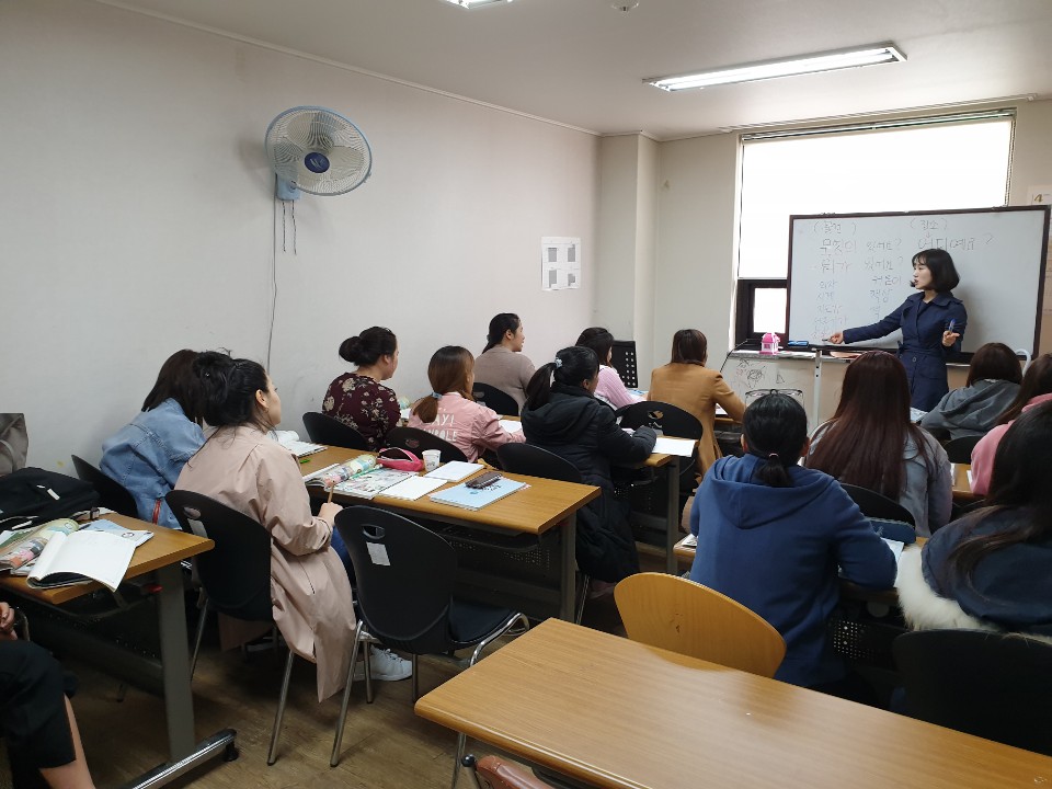 상반기 한국어 교육 종강 