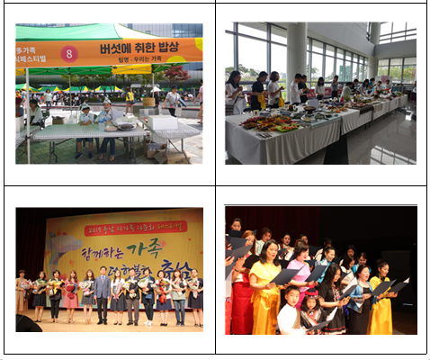 2019 충남 다가족 다문화 페스티벌 모습
