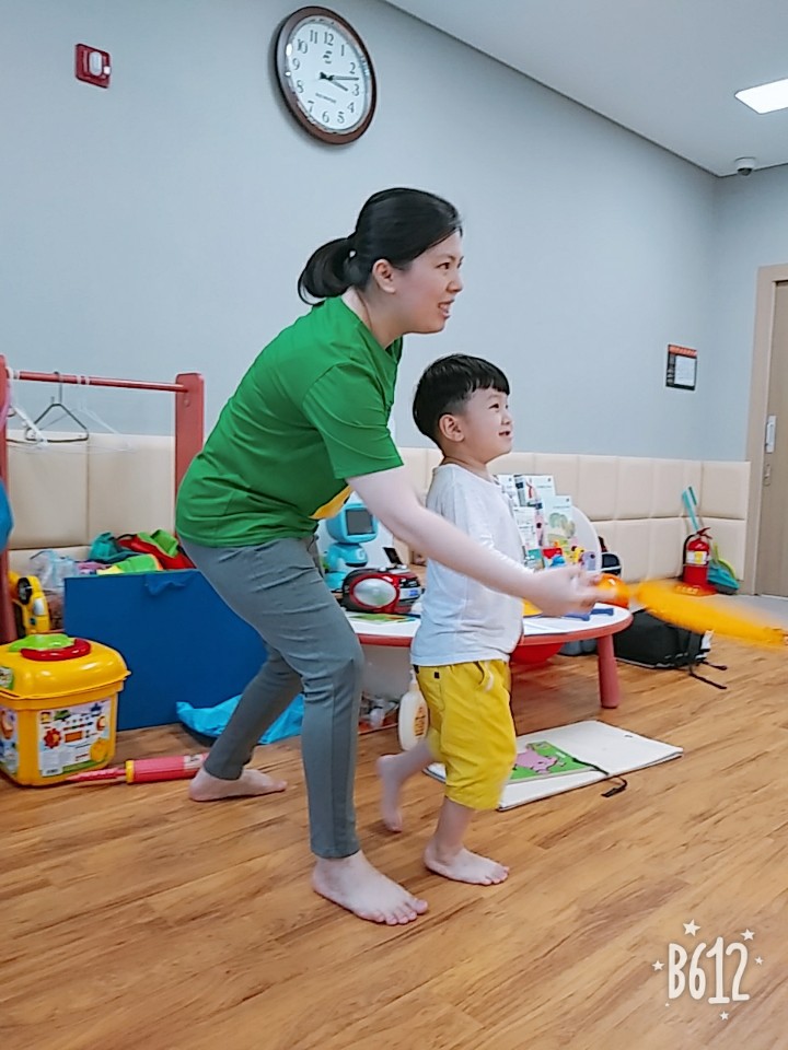 이중언어 환경조성 D그룹 상호작용 놀이활동 진행