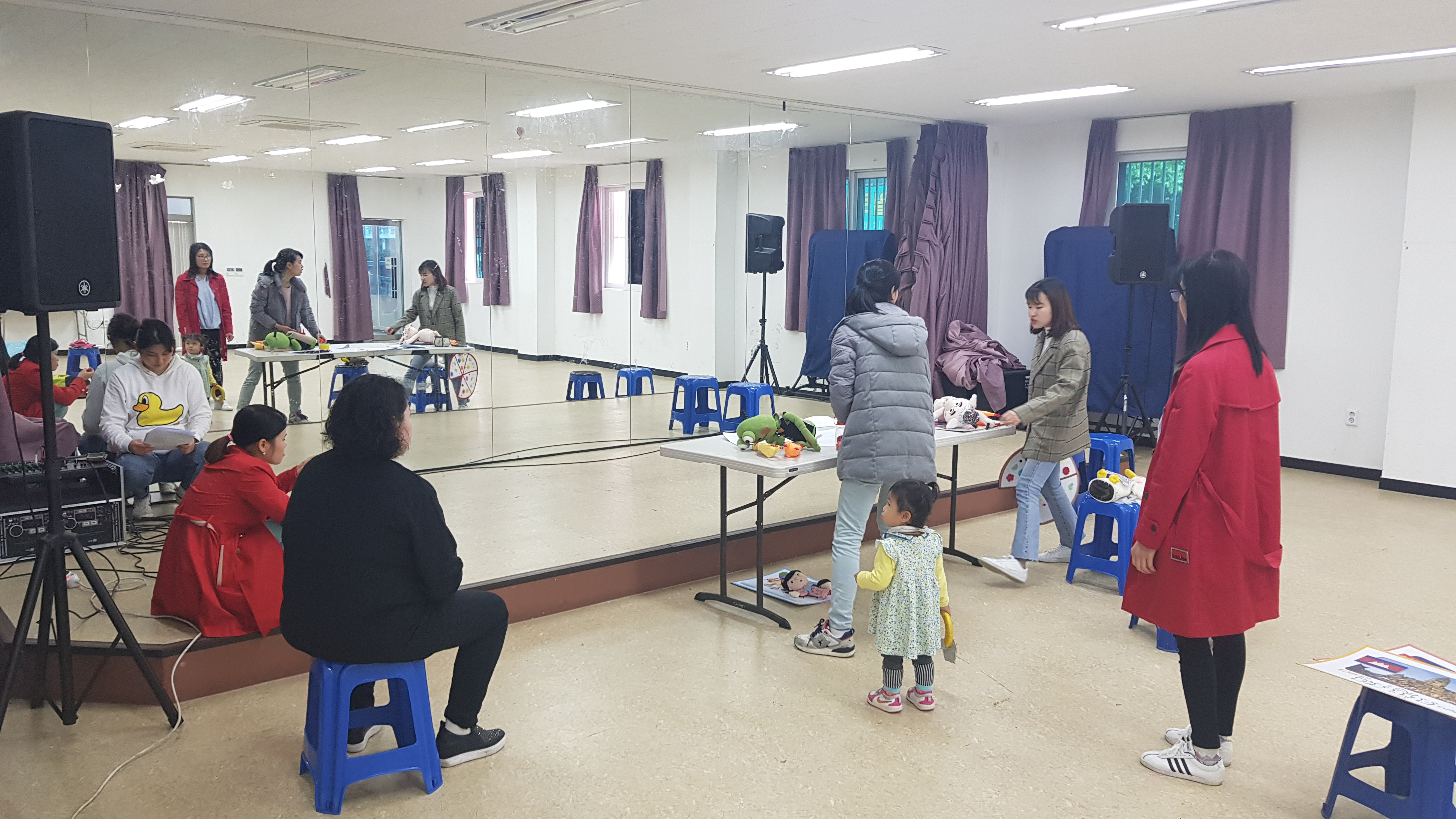 2019년 무지개 인형극단 교육