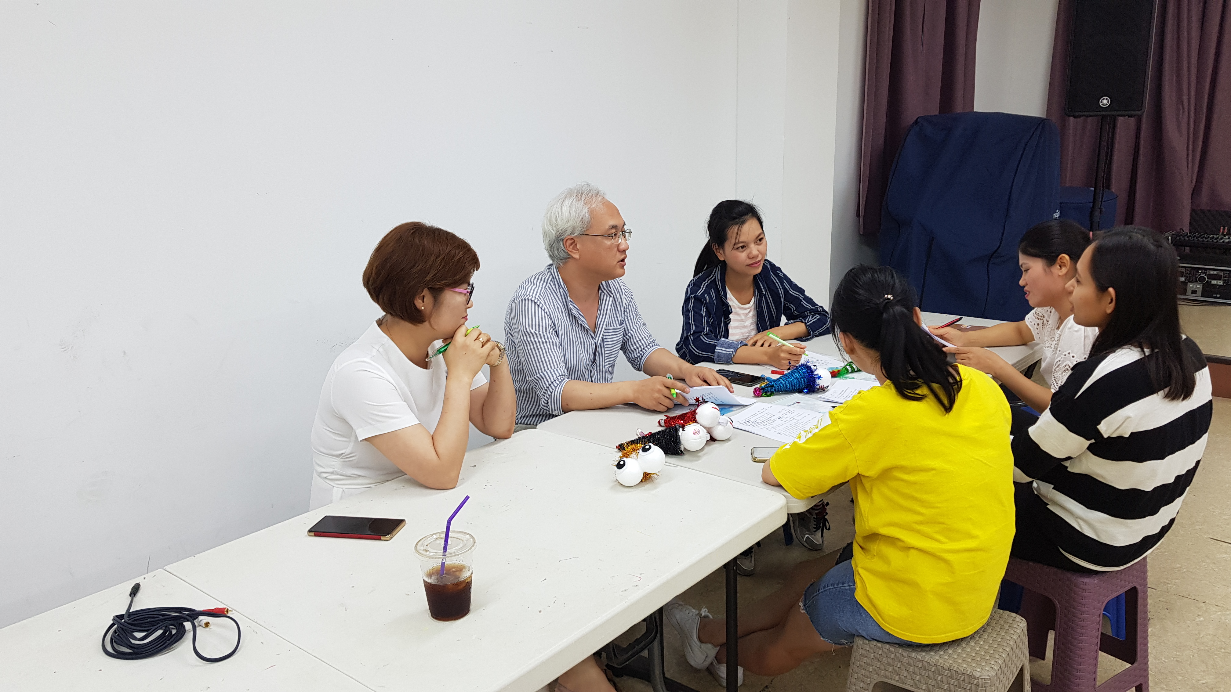 2019년 무지개 인형극단 교육