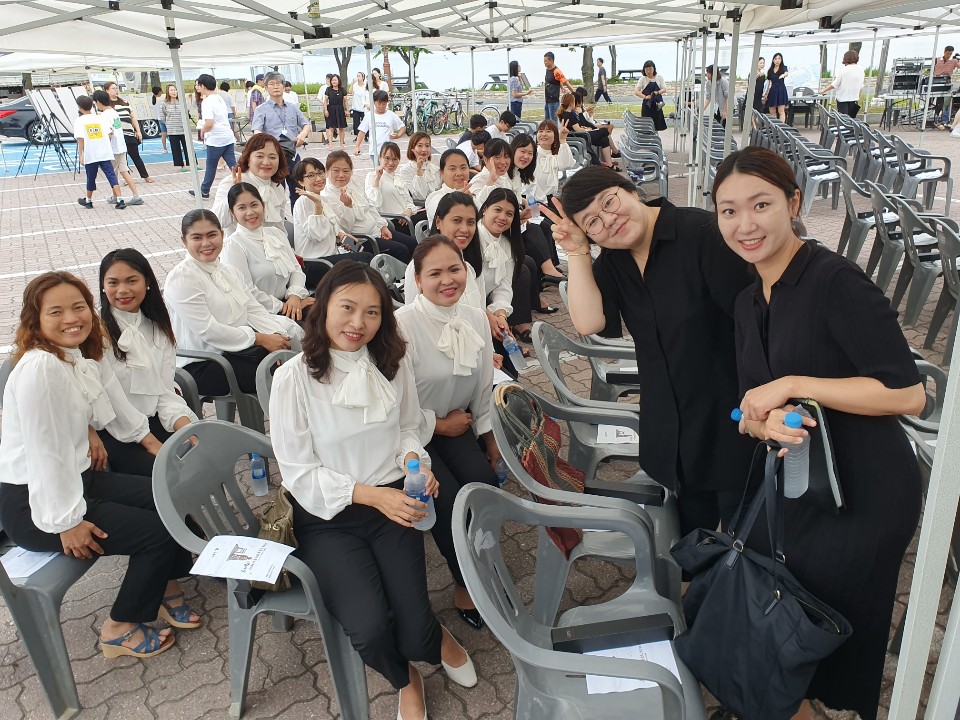 해찬솔하모니합창단 제2회 일본군위안부 피해자 기림의 날 기념행사 참여