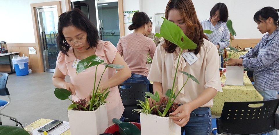 꽃보다 소중한 나- 원예교실 