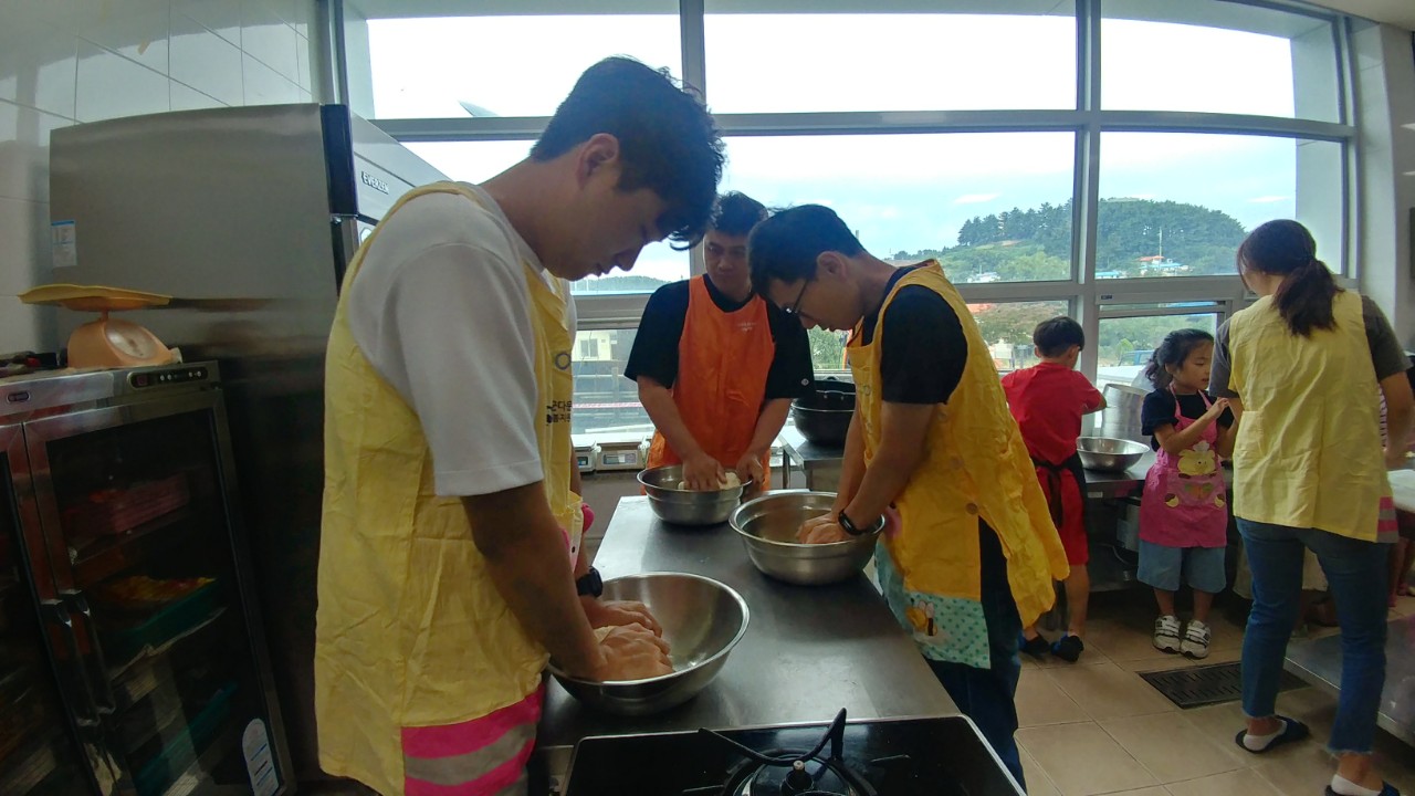 중국만두 만들기 체험교실 