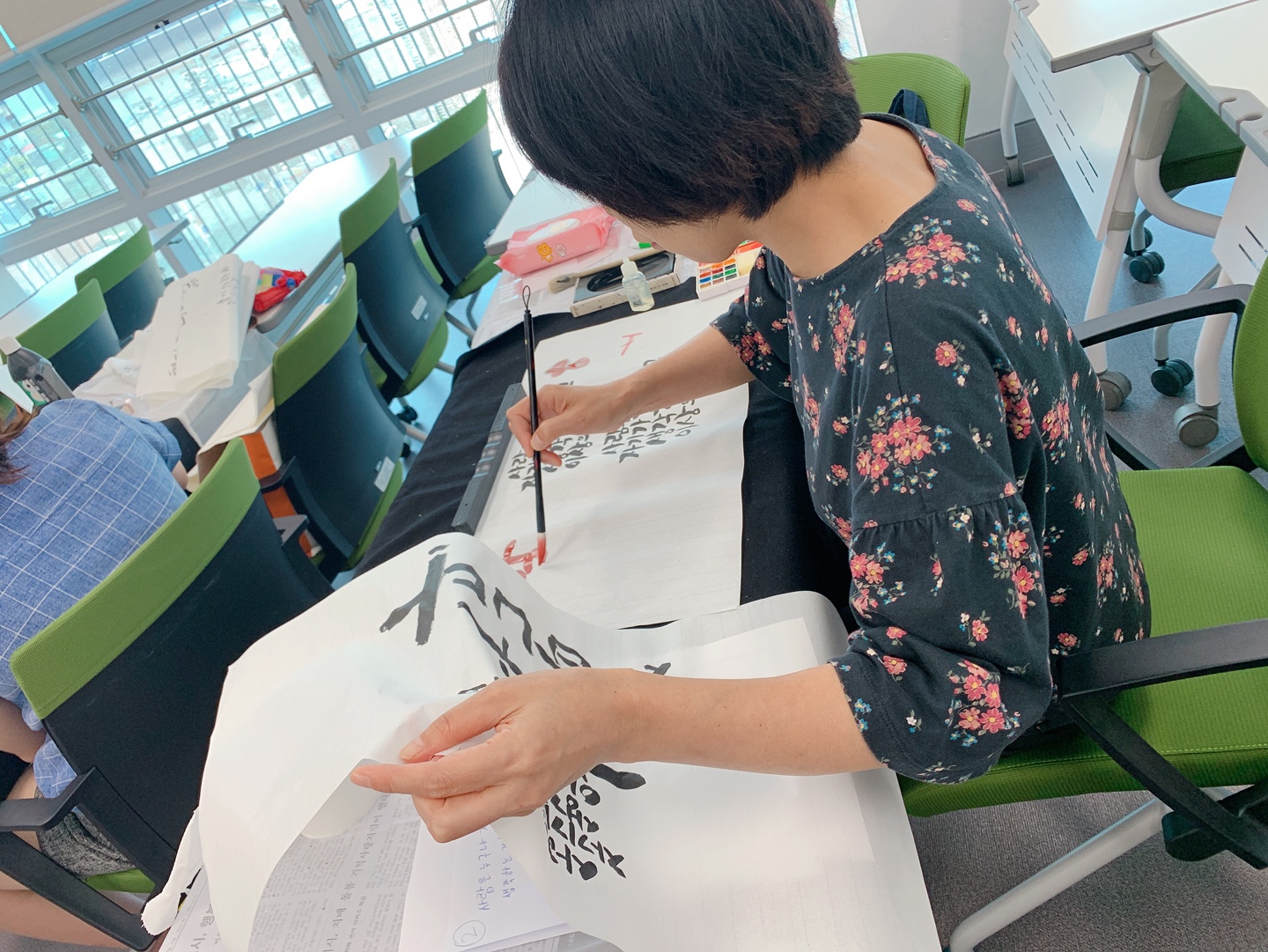 [지역공동체] 결혼이민자정착단계별지원패키지 (캘리그라피 심화과정) 8월