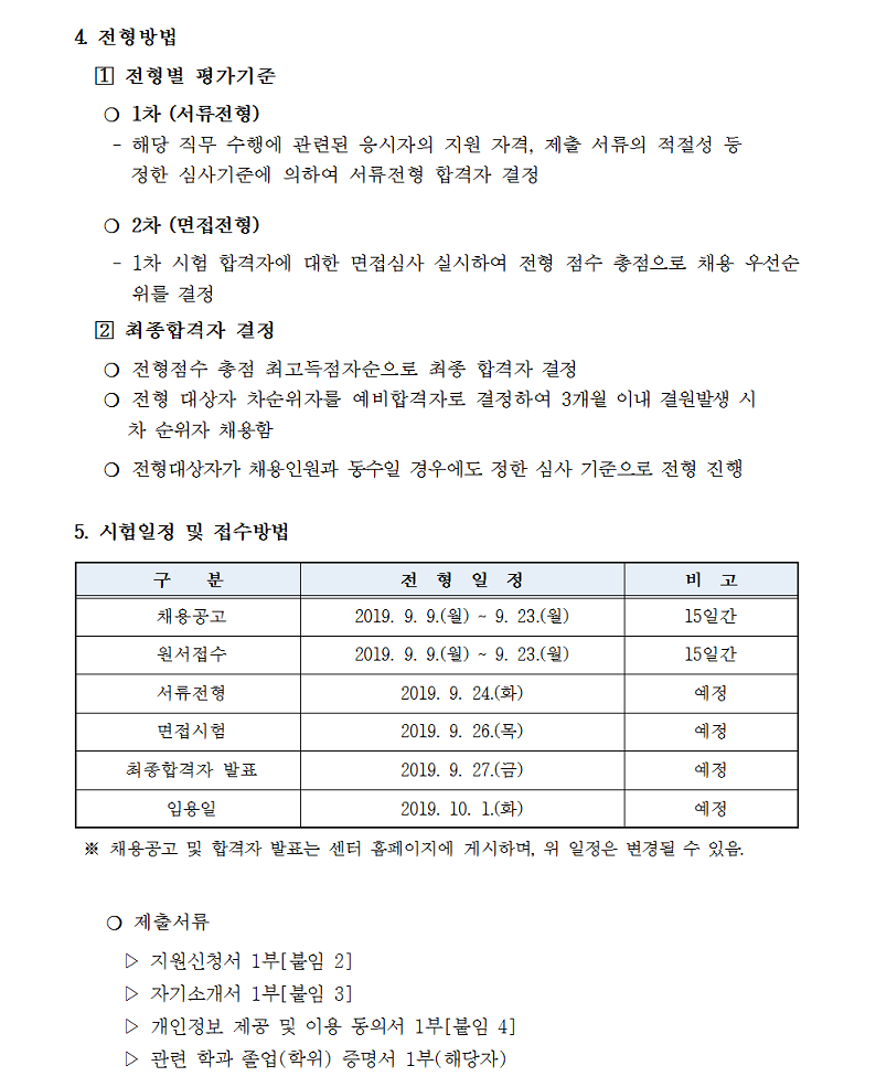 직원채용(아이돌봄지원사업 전담인력) 공고