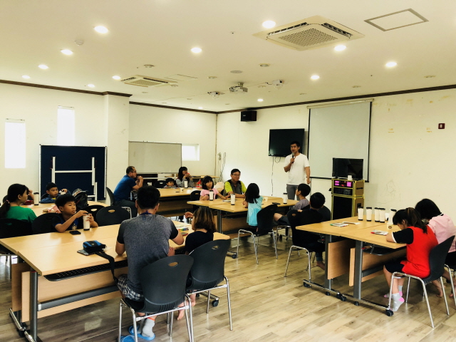 [무주군건강가정다문화가족지원센터] 5차 아버지족구자조모임 가족단위 앞섬마을체험