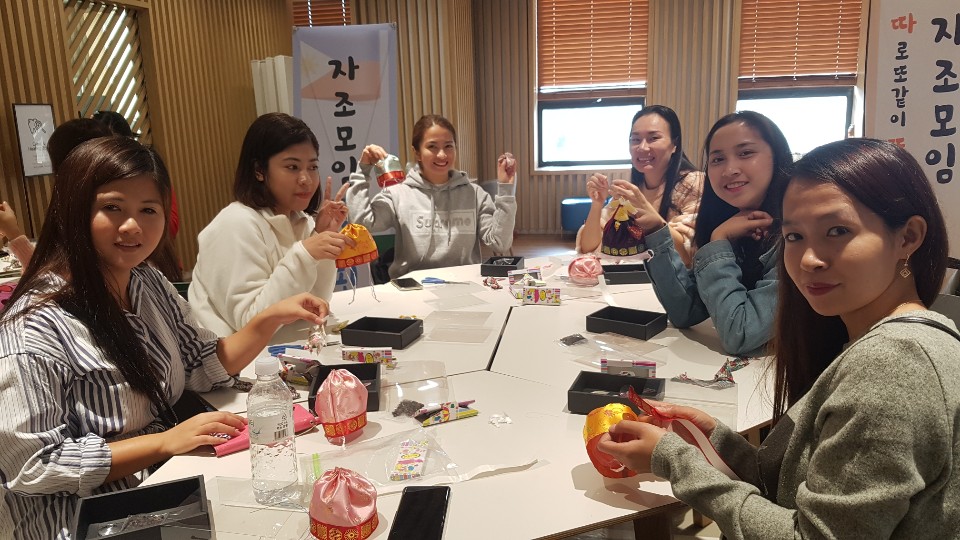 자조모임  [ 따뜻함이 있는 오감만족 문화교육] 2회차 진행
