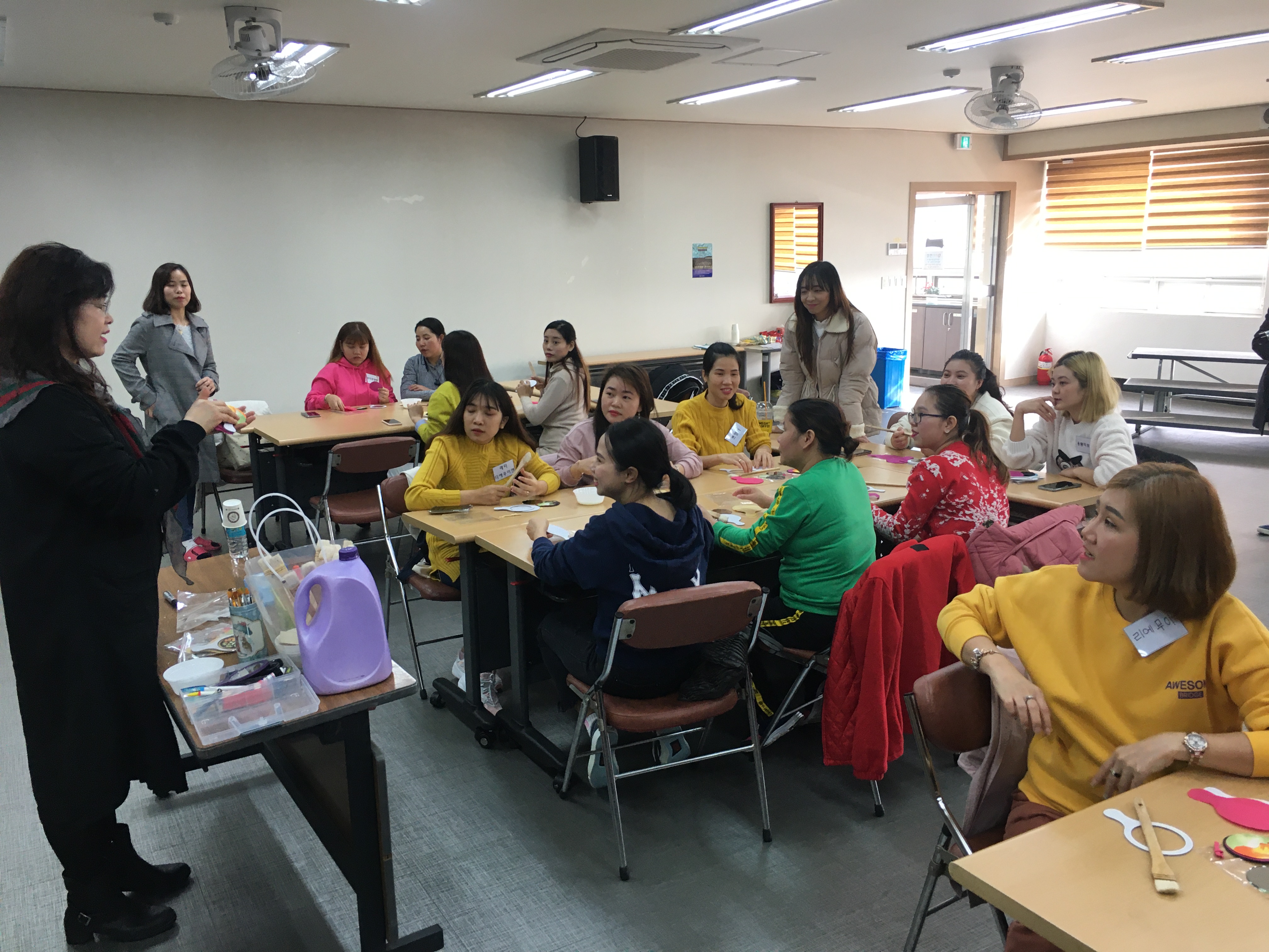 2019.11.11(월) 결혼이민자 한국어교육 생활문화체험 