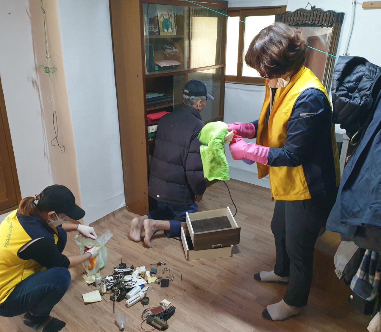 정리수납봉사