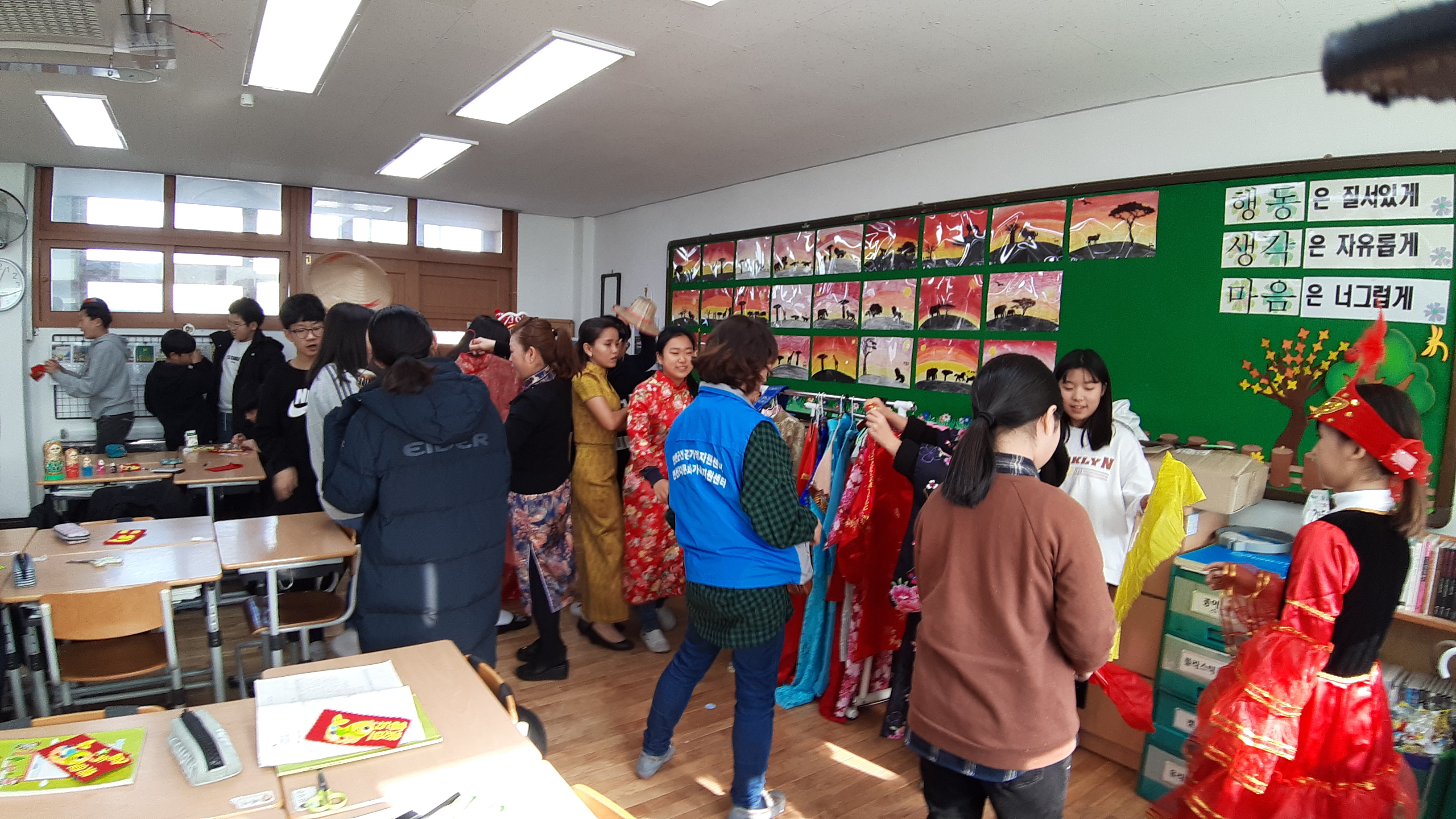 12월 3일 연천초등학교 찾아가는 다문화사회이해교육 사진자료