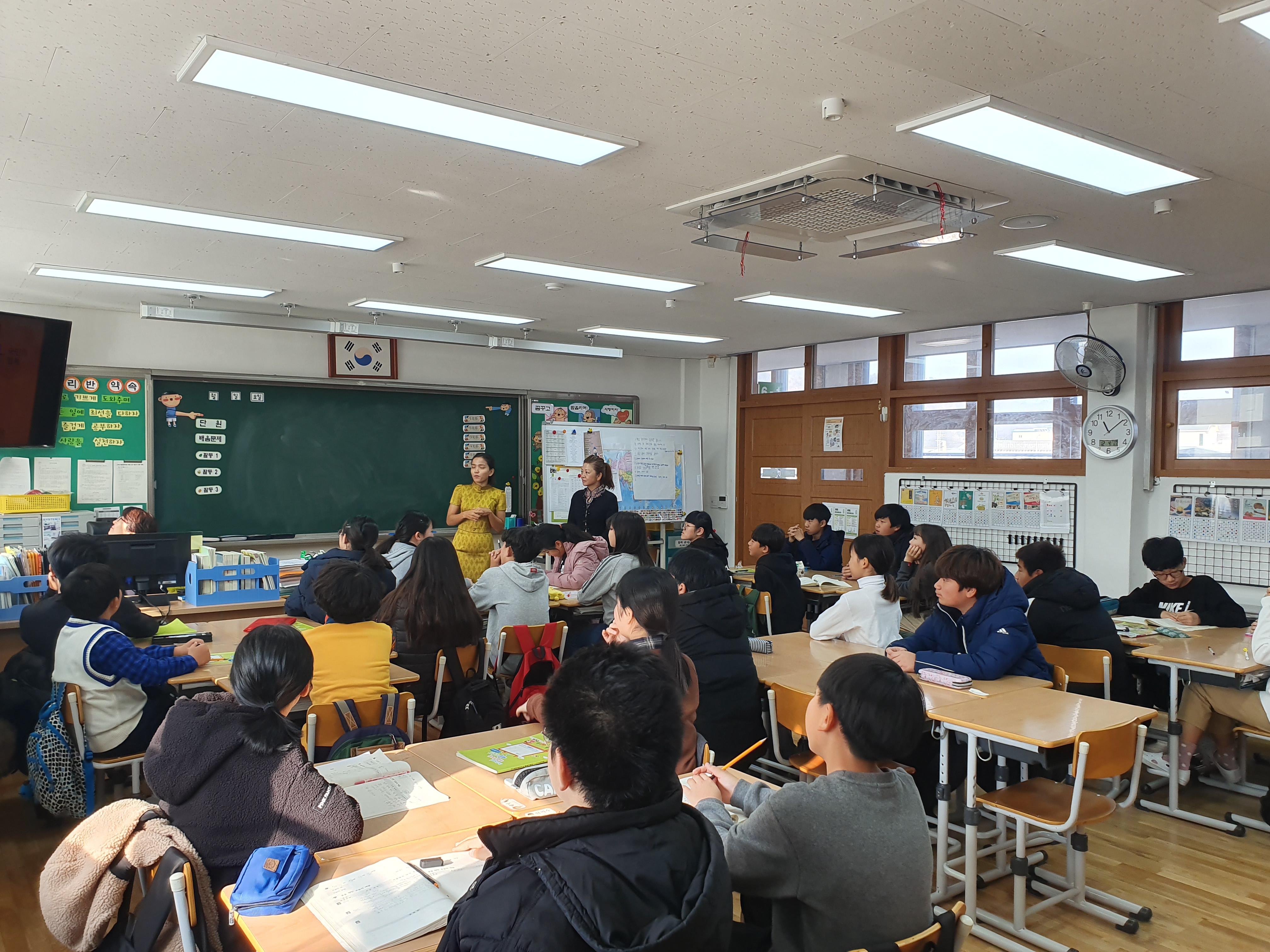 12월 3일 연천초등학교 찾아가는 다문화사회이해교육 사진자료