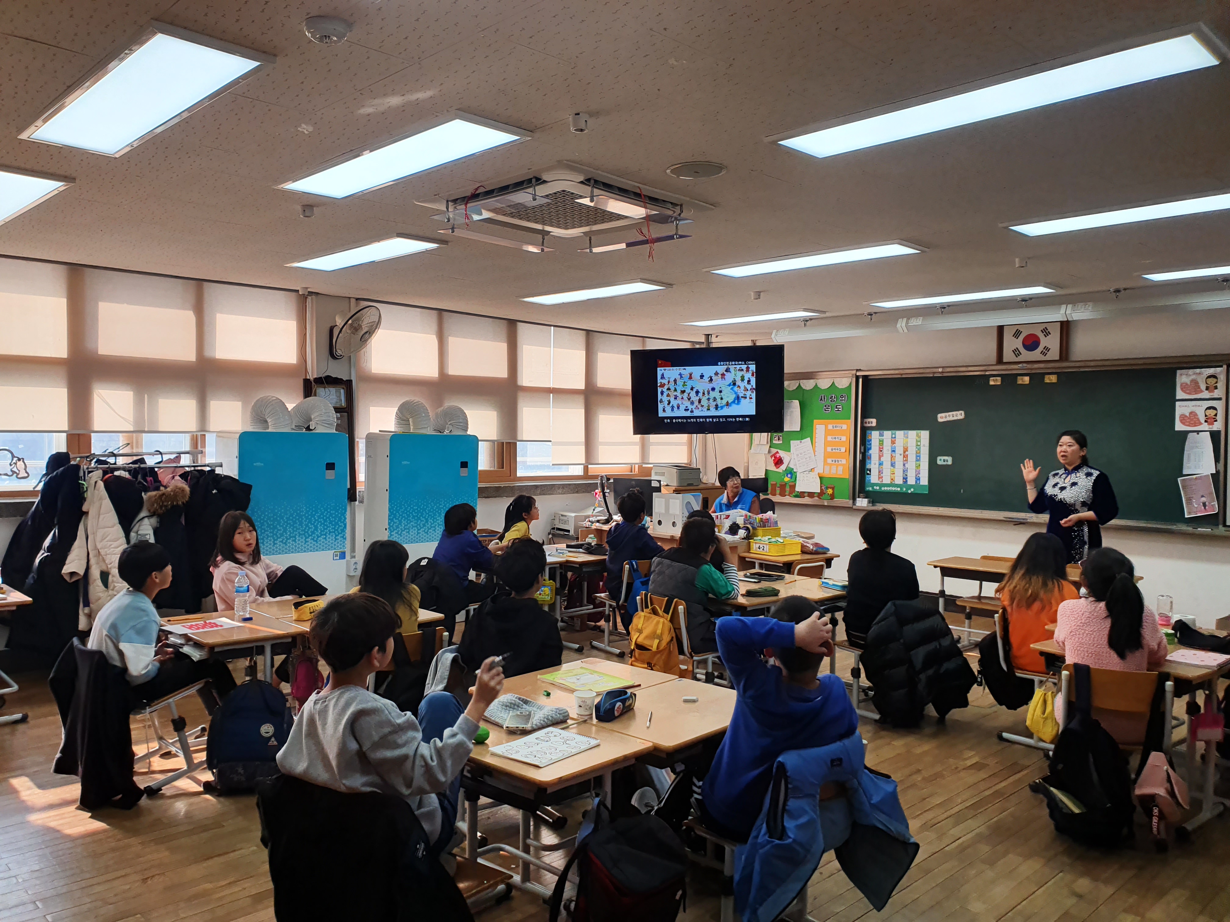 12월 3일 연천초등학교 찾아가는 다문화사회이해교육 사진자료