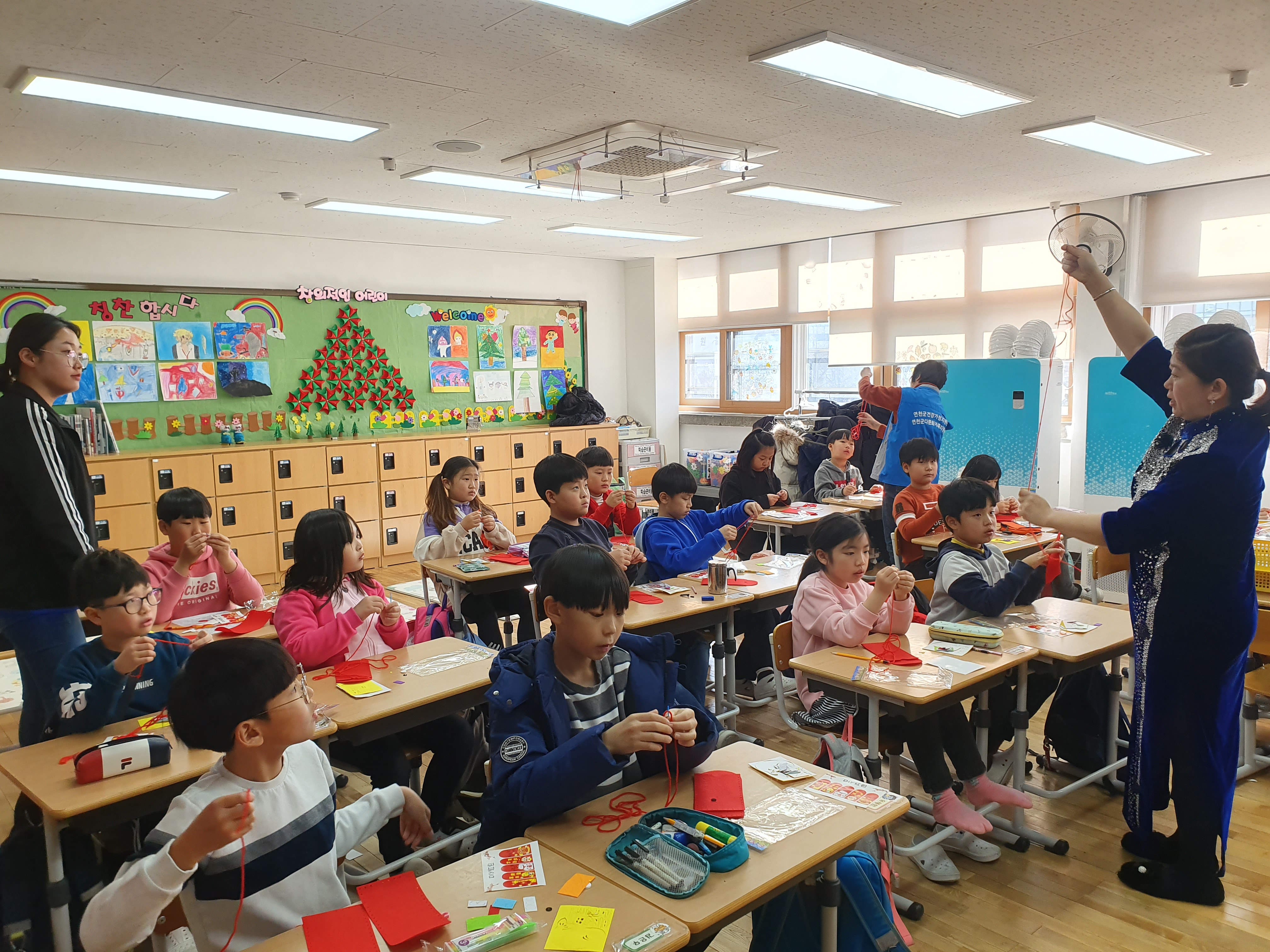 12월 5일 연천초등학교 찾아가는 다문화사회이해교육 사진자료