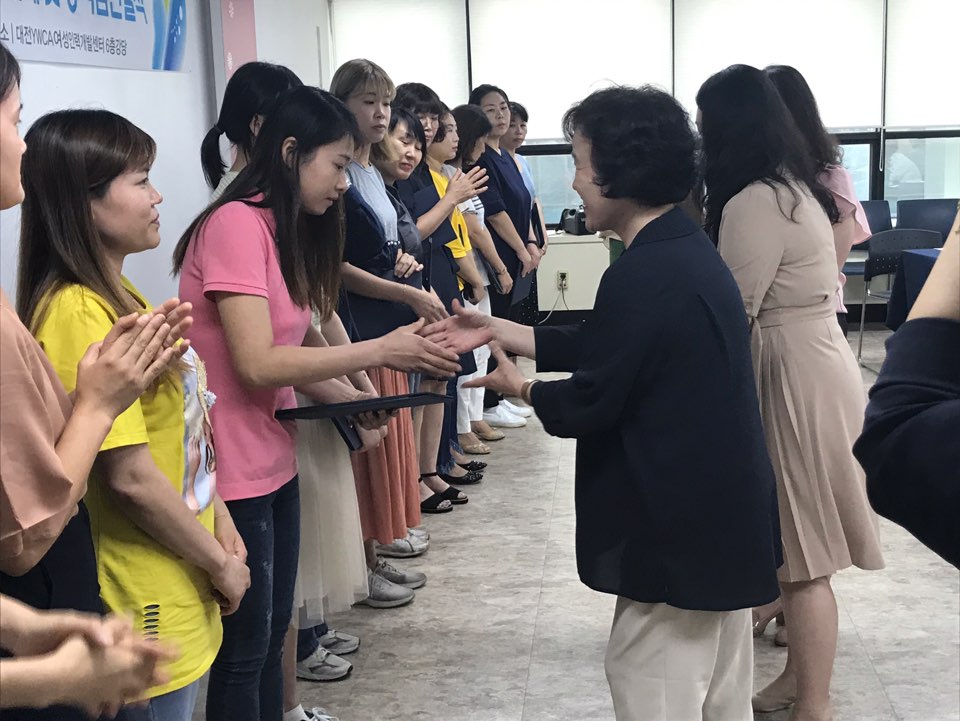 2019-07-10 여인력 장학금 수여식