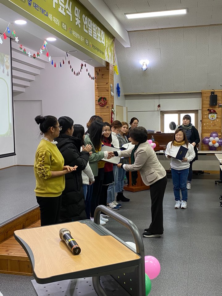 2019-12-03 한국어수료식 및 연말발표회