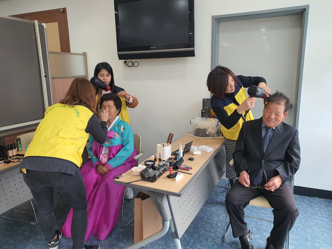 다문화가족 장수사진 촬영 