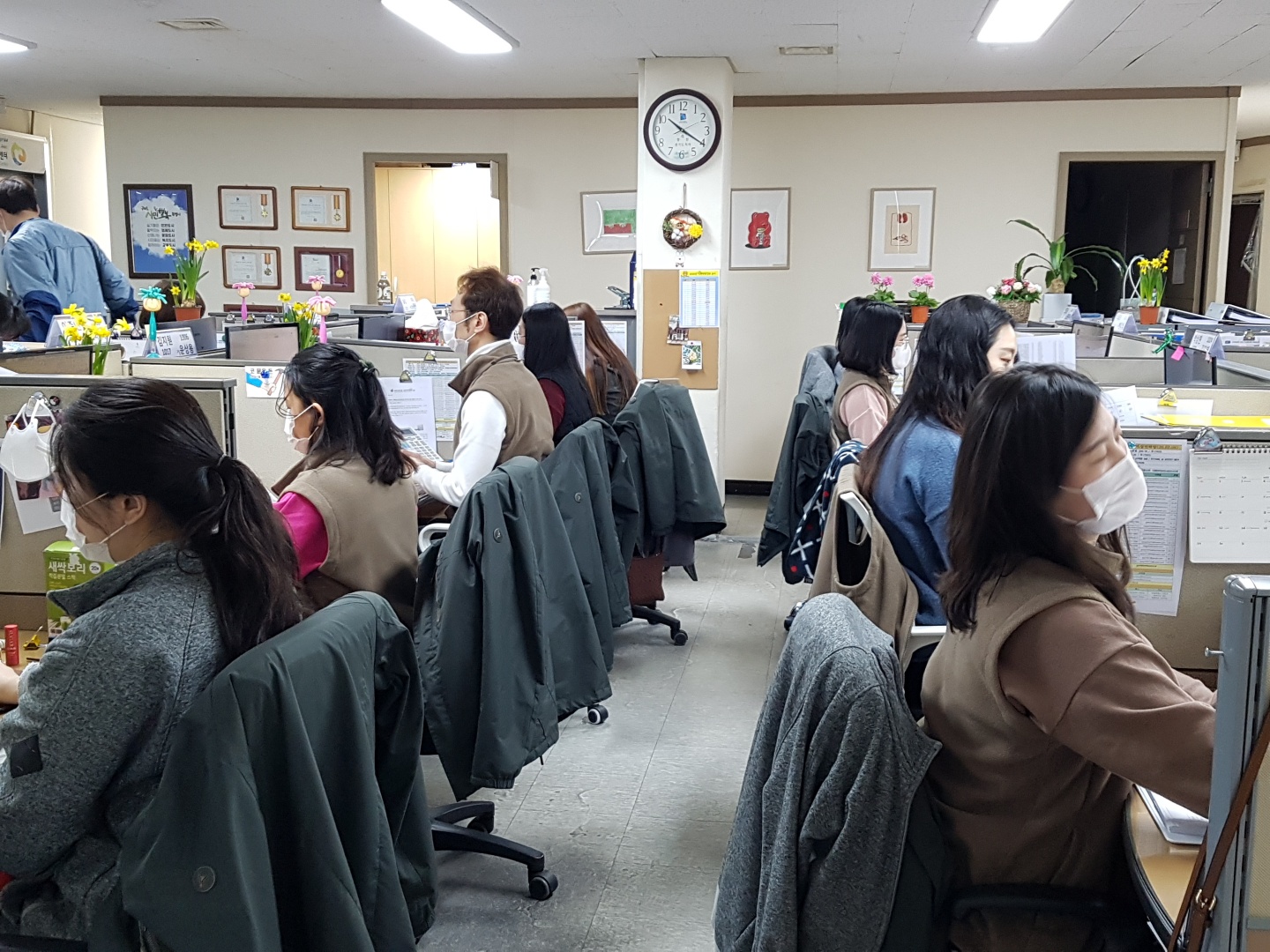 코로나19, 마스크 착용 생활화!