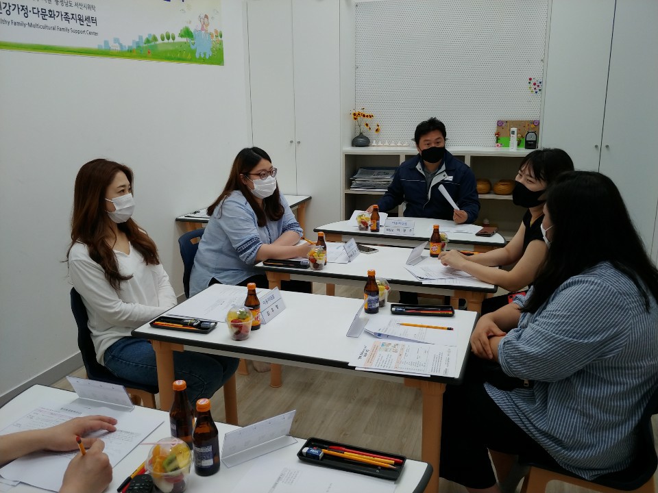 2020년 읍내동공동육아나눔터 2/4분기 운영위원회 진행