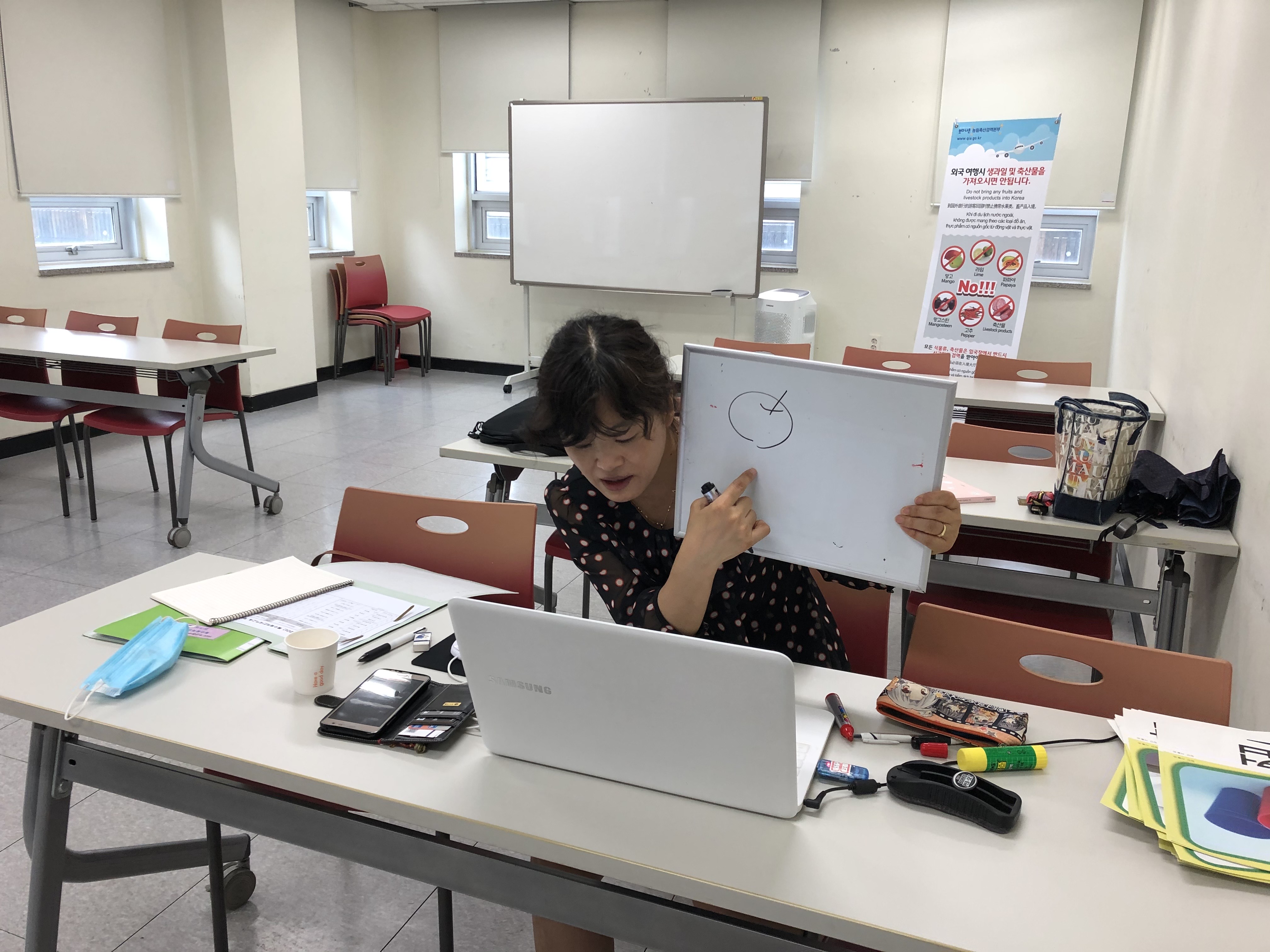 특수목적한국 온라인 교육 실시