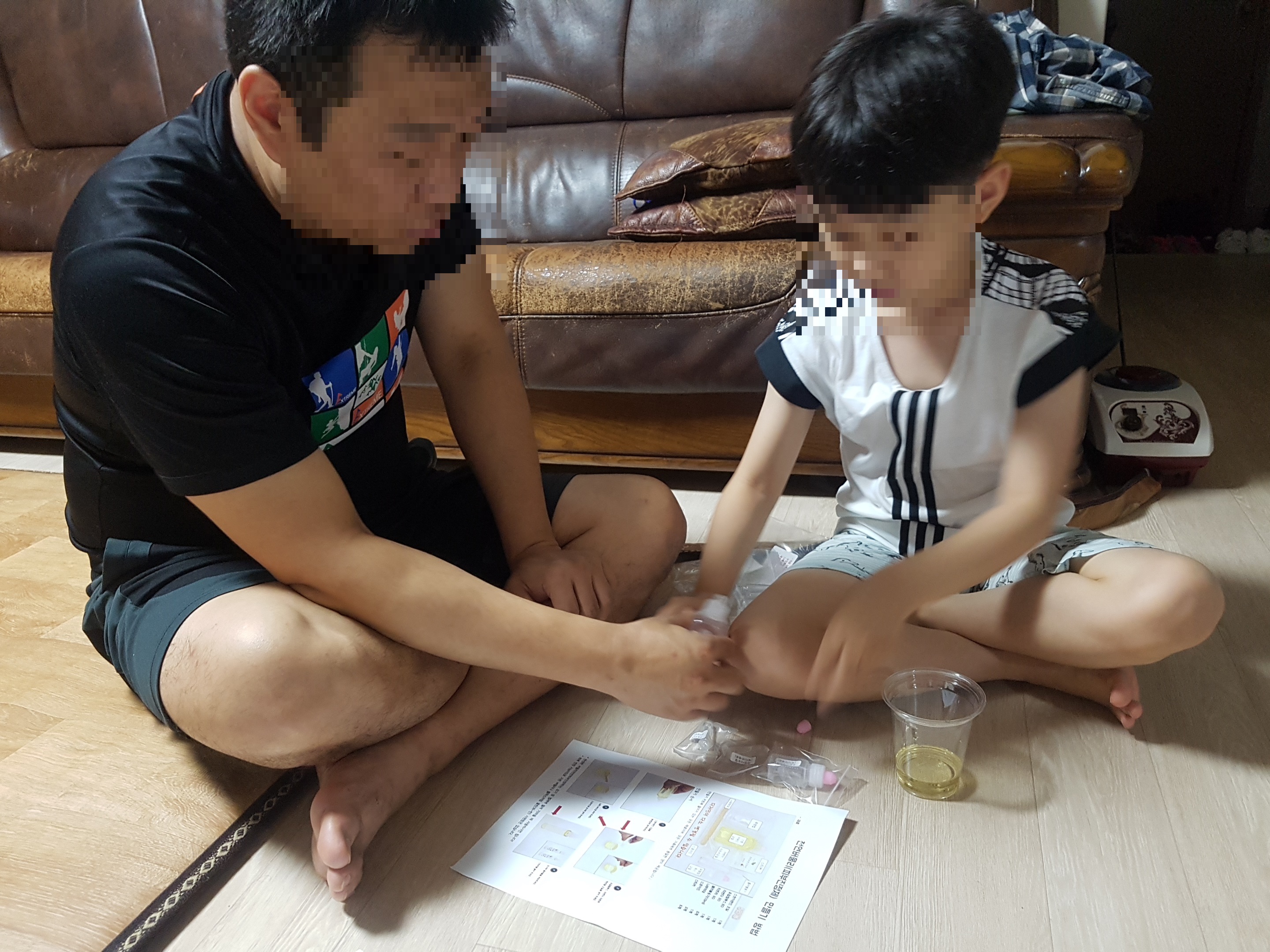 7월 가족사랑의 날 '천연제품 만들기' 진행
