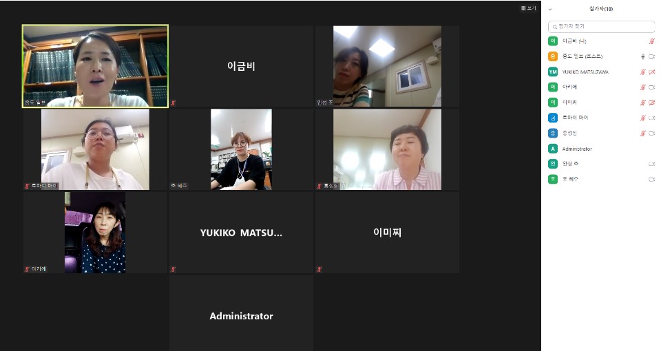 다문화명예기자단 자조모임 진행(3차)