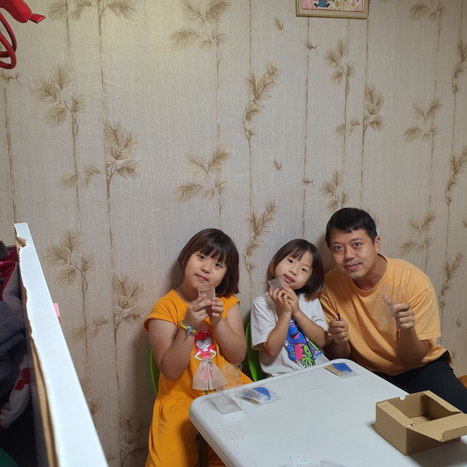 [가족친화문화프로그램] “우리가족함께” 4회기 바다캔들 만들기