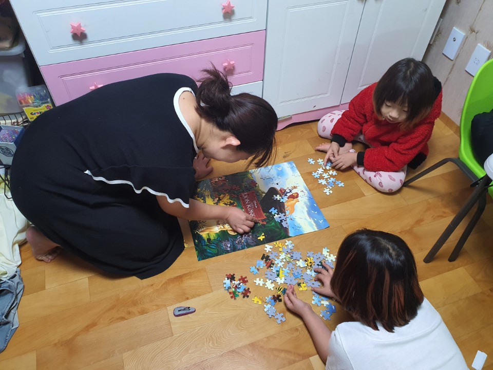 [가족사랑의날]9월 직소퍼즐만들기(키트배부)