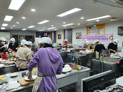 한식조리기능사 자격증 과정 종강일~!!