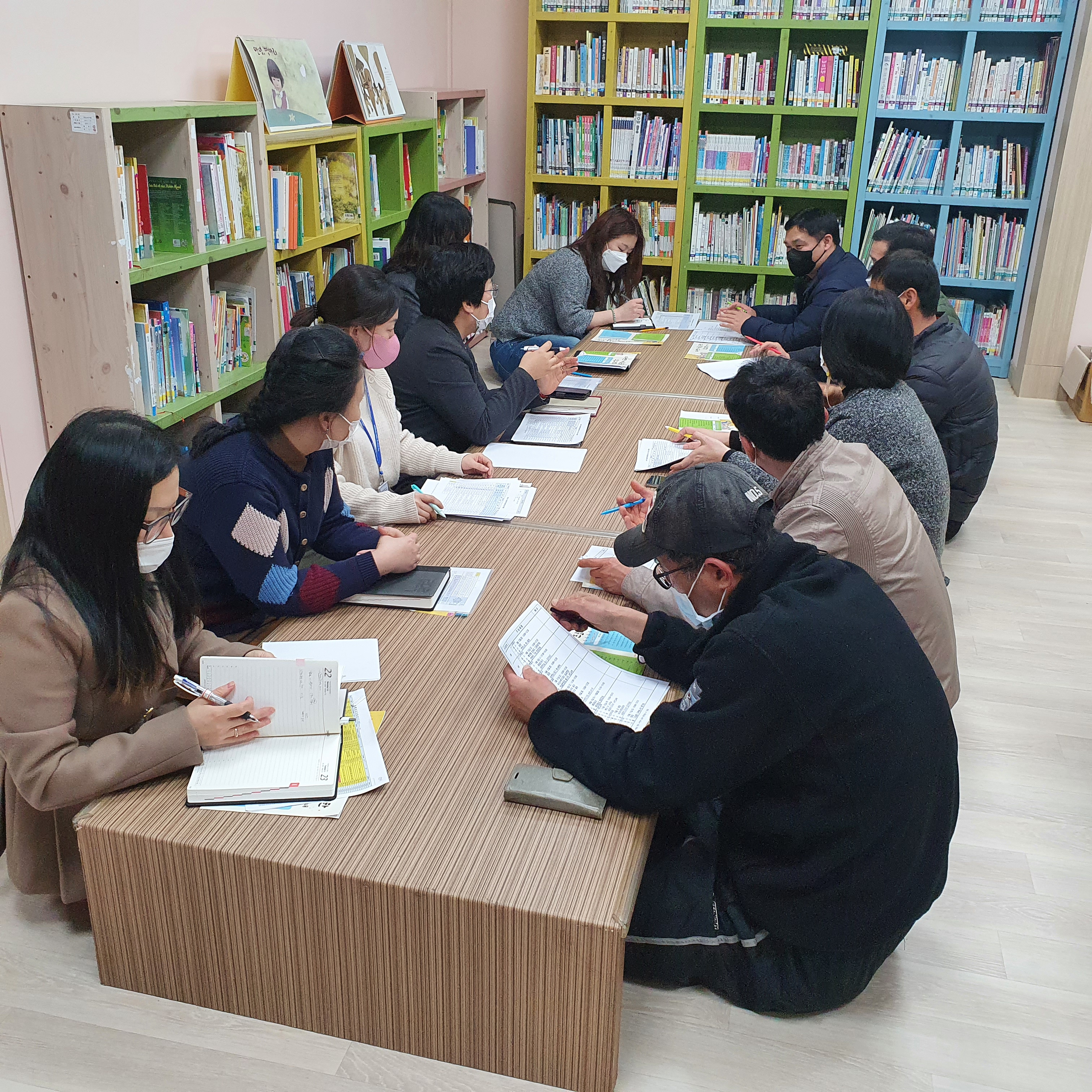 다문화가족 통합자조모임 ‘서·다·인(in)’ 1분기 임원 정기모임 진행