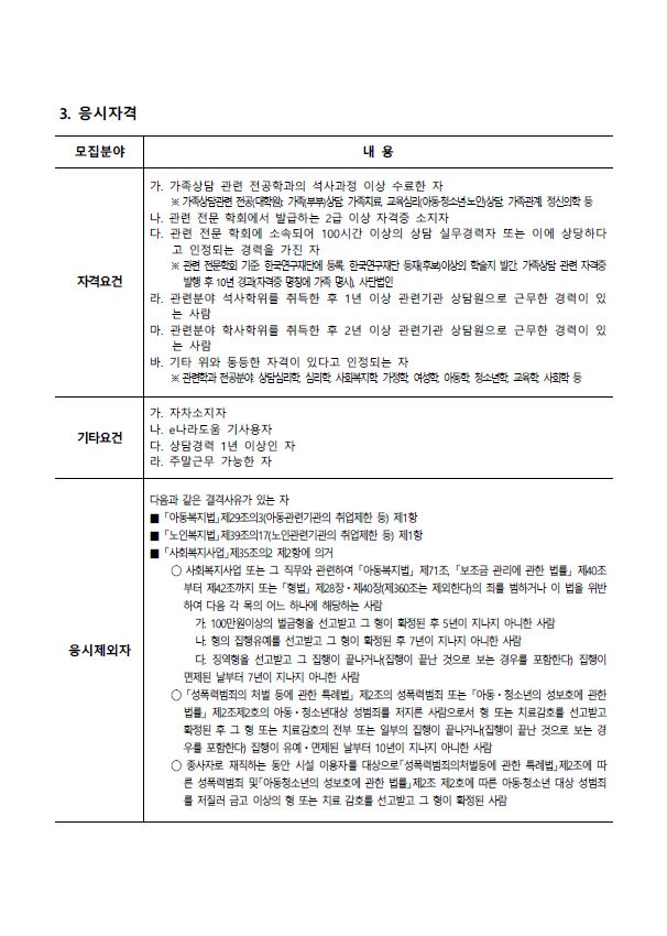 2021-03 상담전문인력 채용 공고