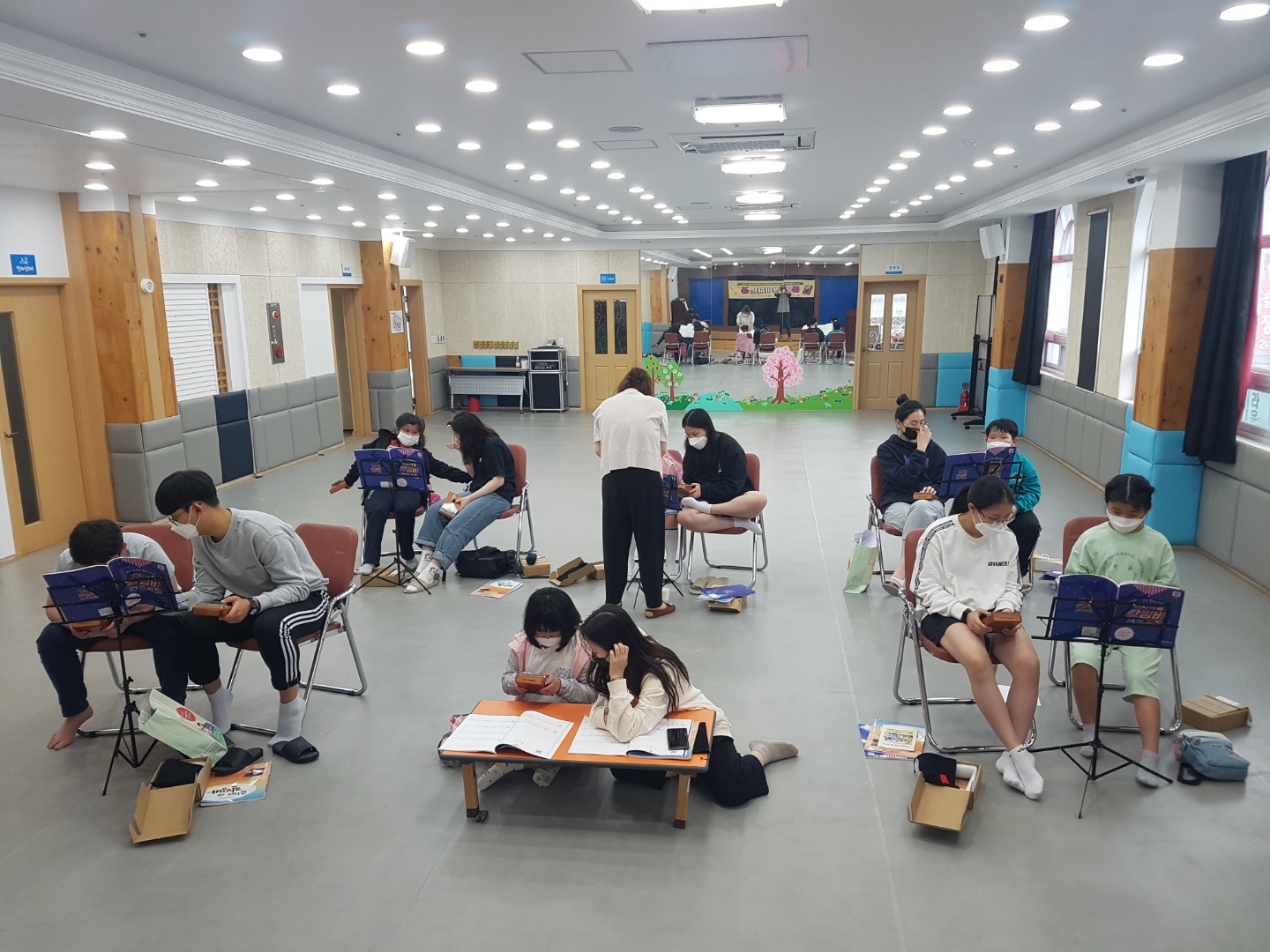 멘토링 칼림바강습1회진행
