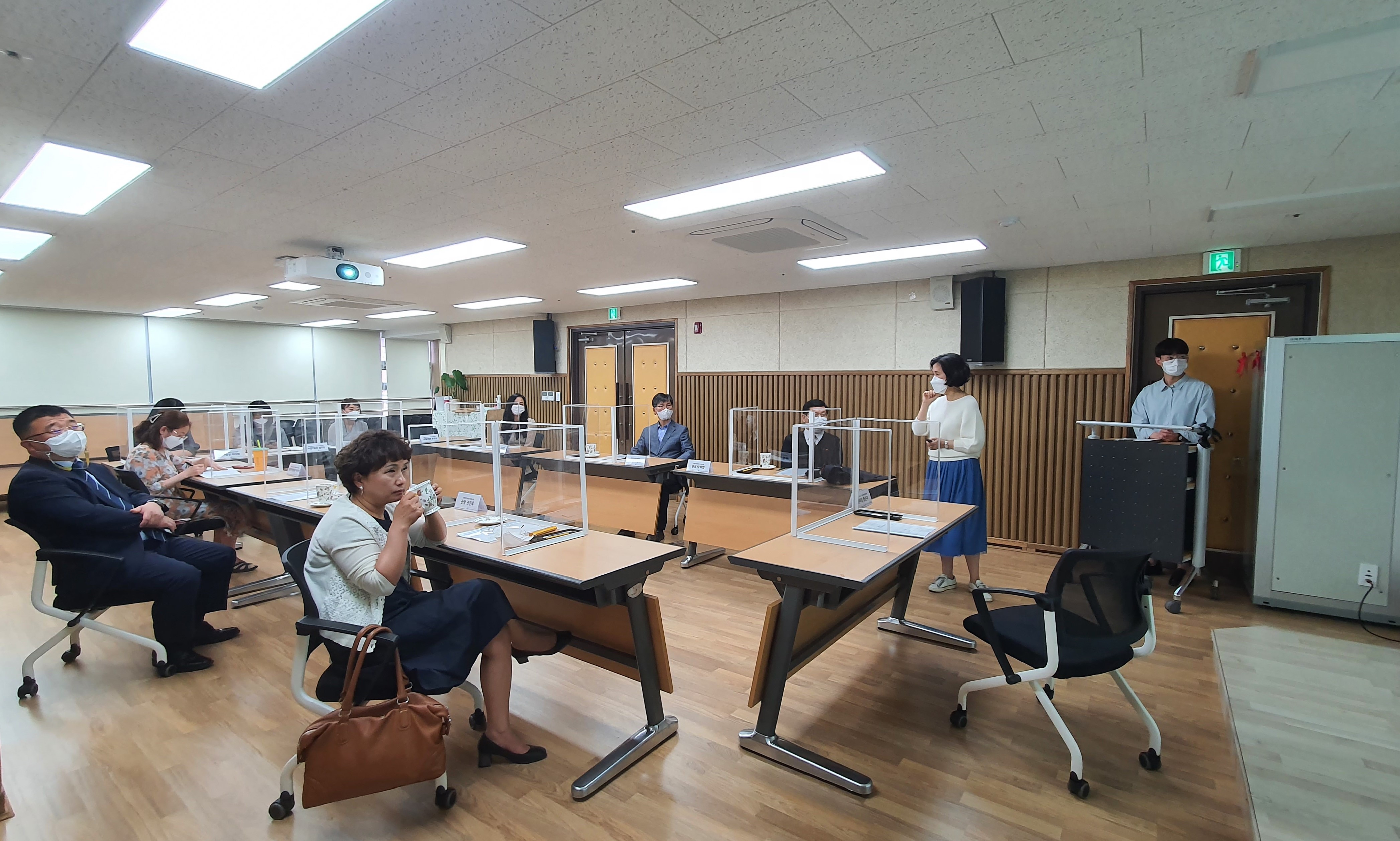 2021.6.3 강북구 관내 종합사회복지관 4개소 업무협약식 진행