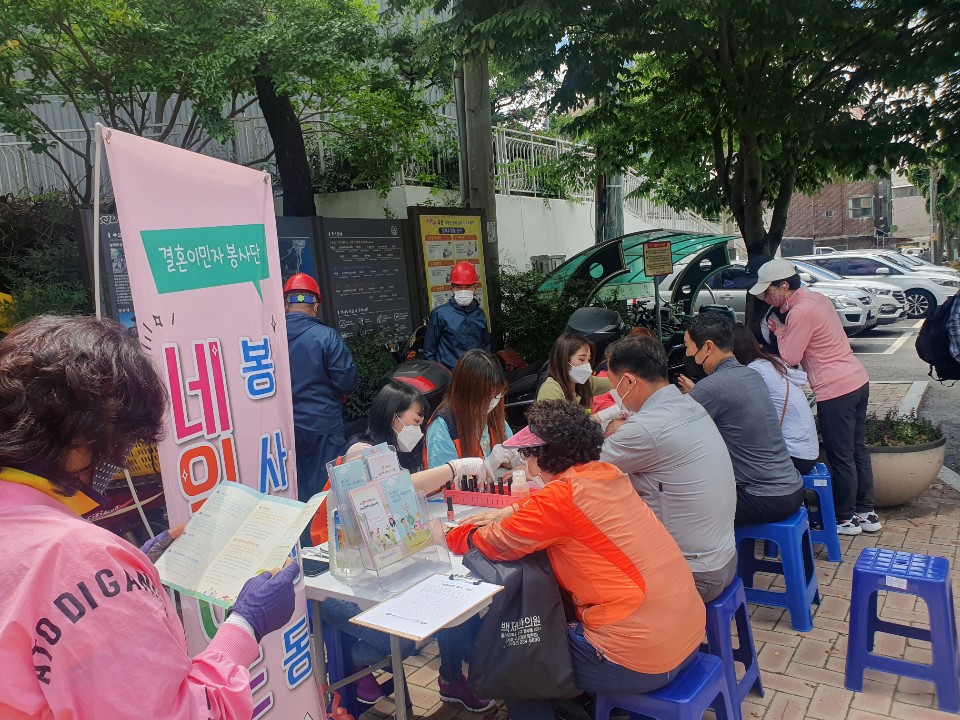 따뜻한 마음 봉사단 6월 네일아트 봉사