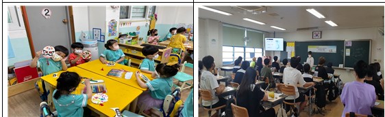 찾아가는 결혼이민자 다이음 사업 7월 활동사진