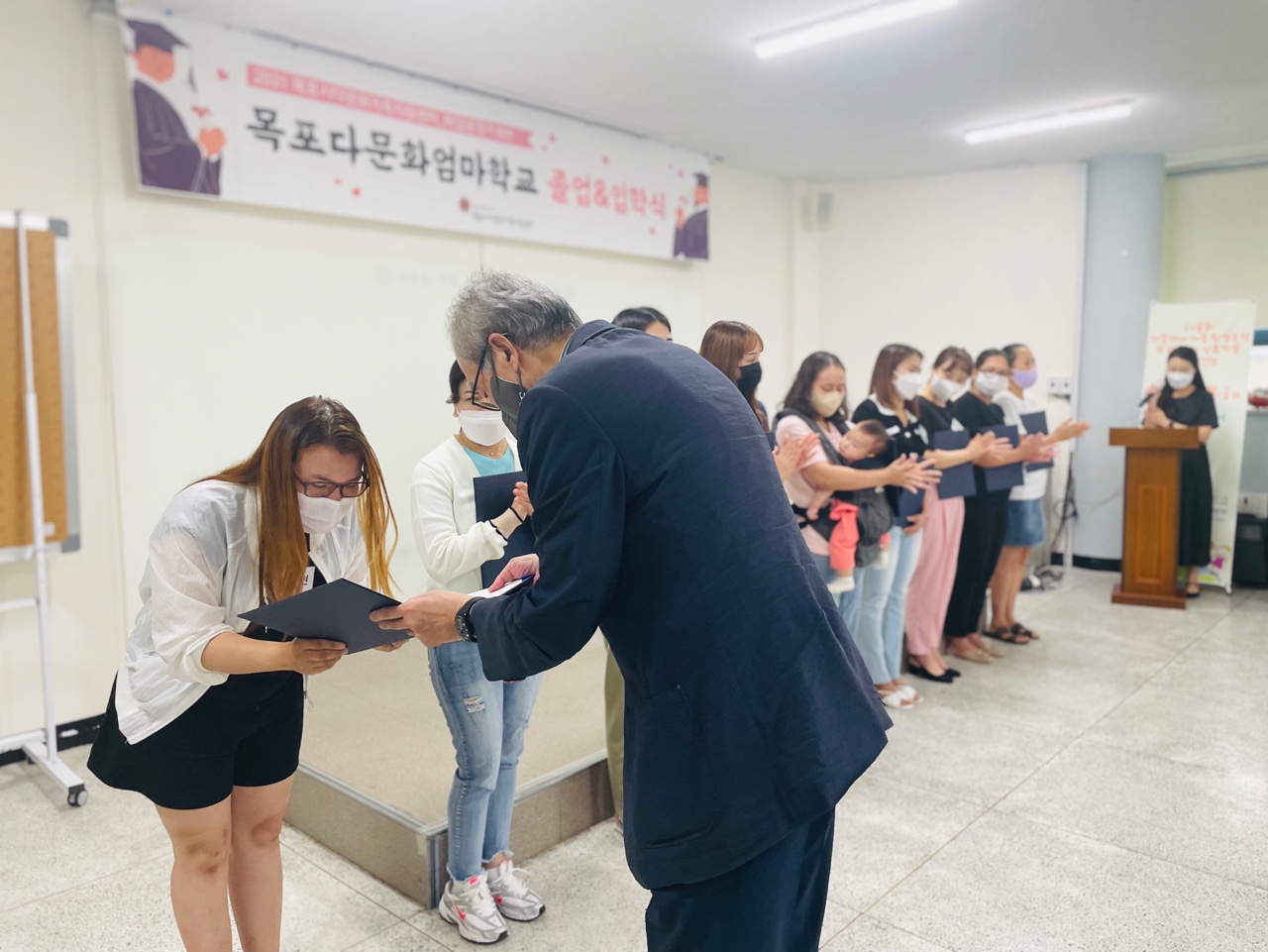 목포다문화엄마학교 7기 졸업식 및 8기 입학식