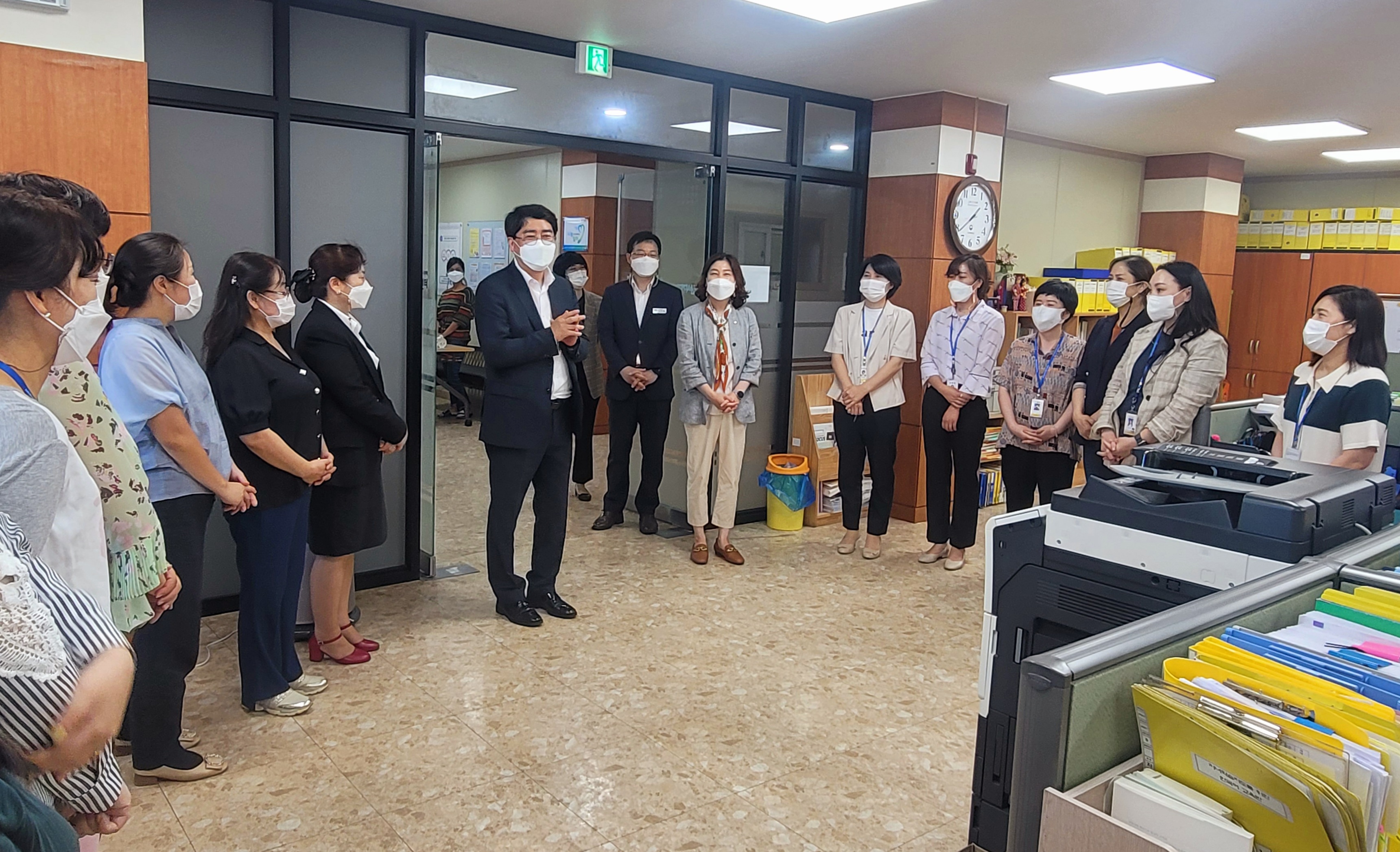 시장님 기관방문